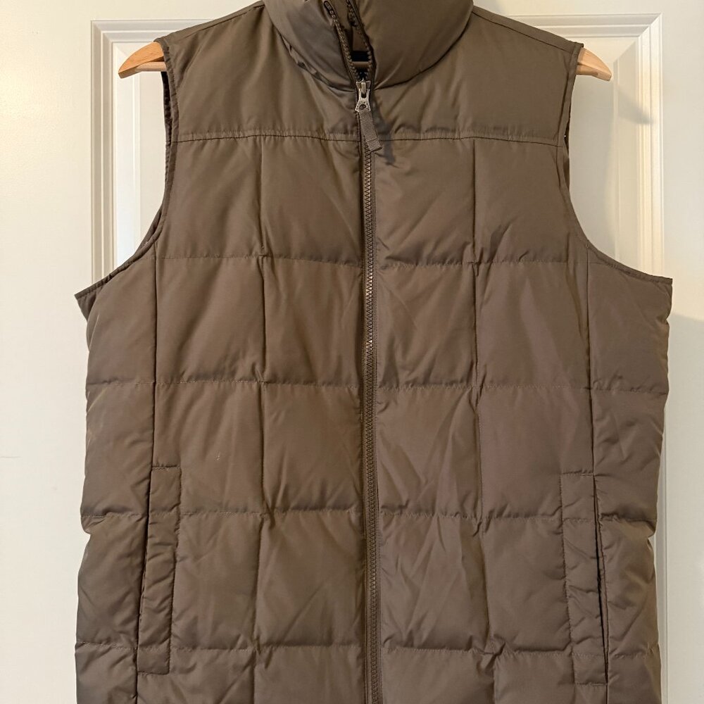Lands End Puffer Vest Size L